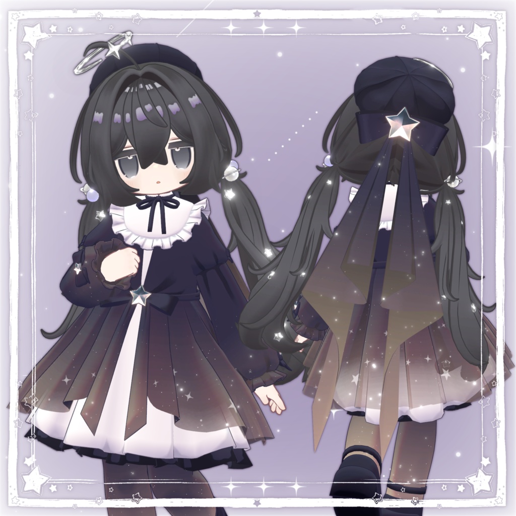 星を夢見る【髪型+衣装】