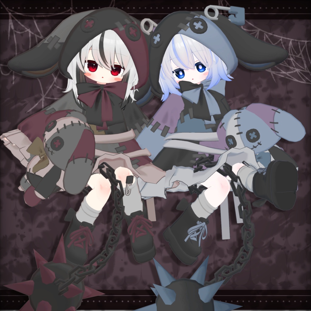Patchy Pooky【4アバター対応】