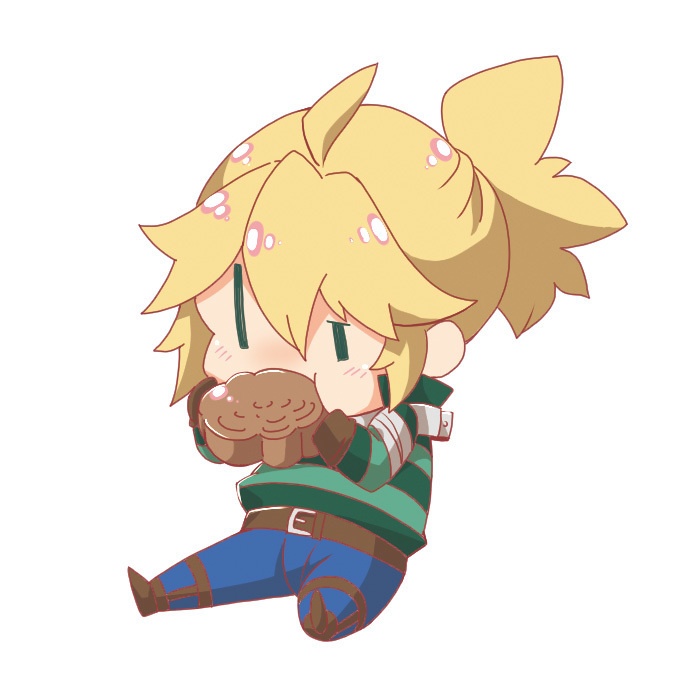 ルカくんばっかりつながるアクキー(２緑のパン)