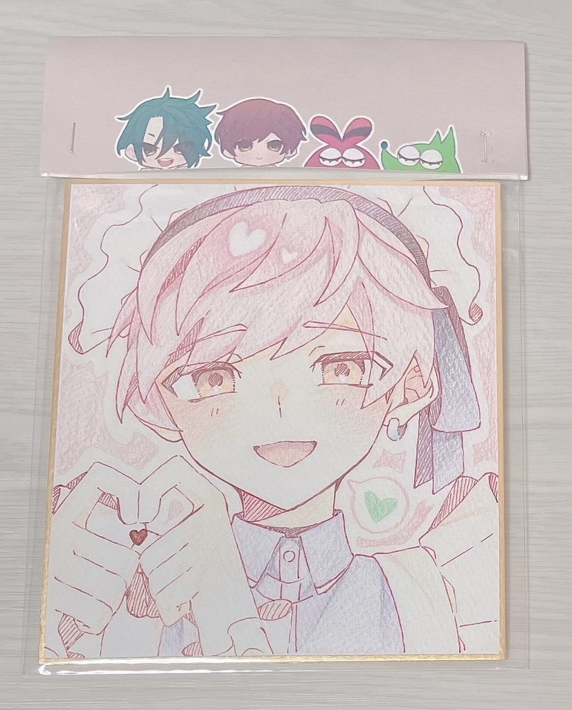 メイド眞紘色紙