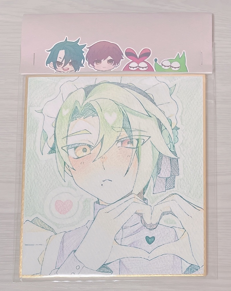 メイド凌駕色紙