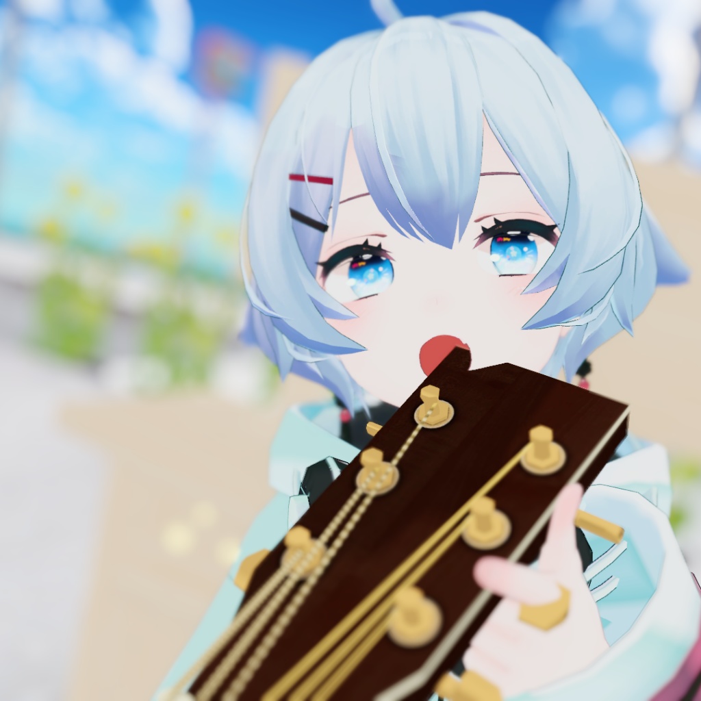 ぽっぷでかわいいおめめテクスチャ<17色×8アバター+α>(VRChat,その他)