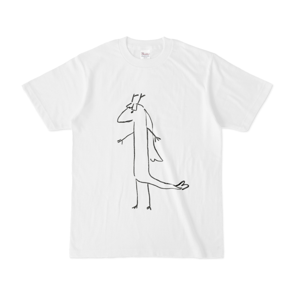 ナツキが描いたコトネTシャツ