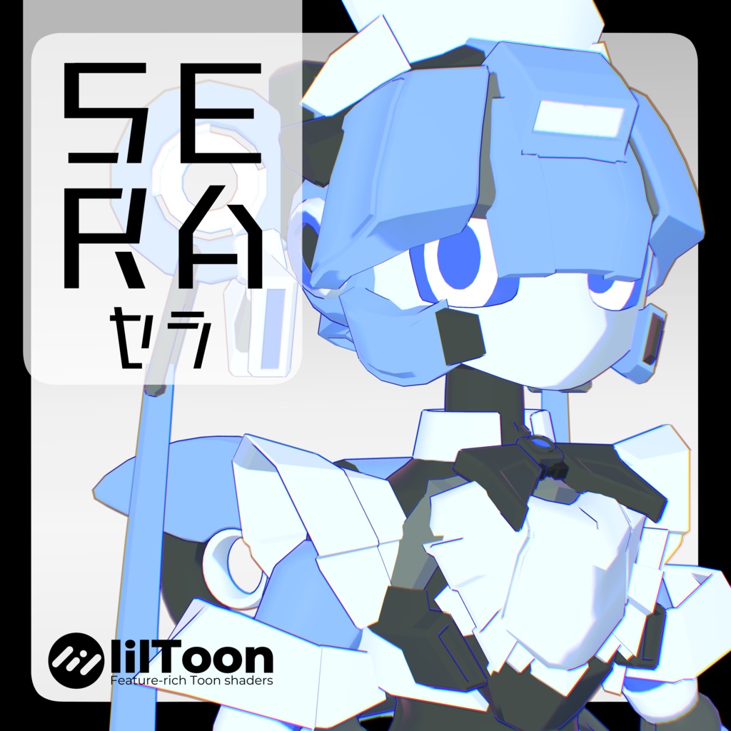 -SERA- VRChat向けオリジナル3Dモデル
