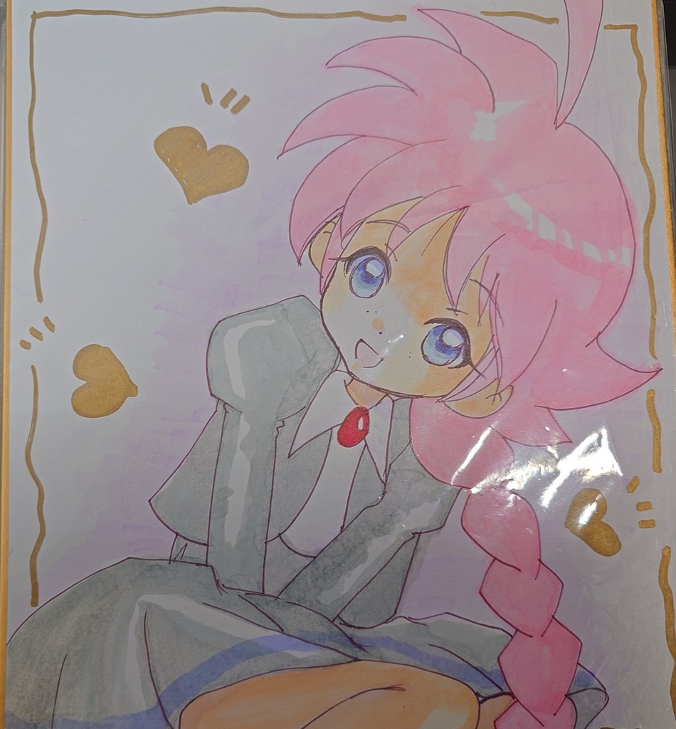 プリンセスチュチュ　あひる　中色紙