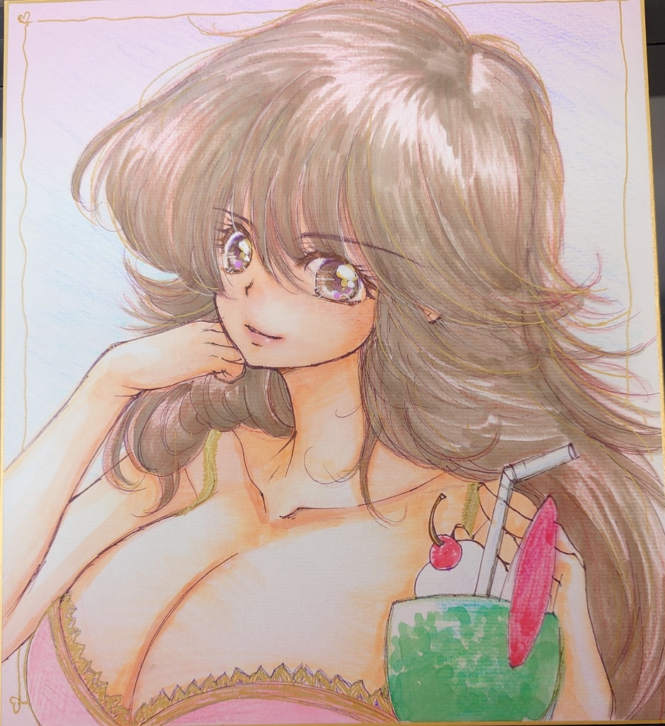 きまぐれオレンジロード　鮎川まどか　色紙大