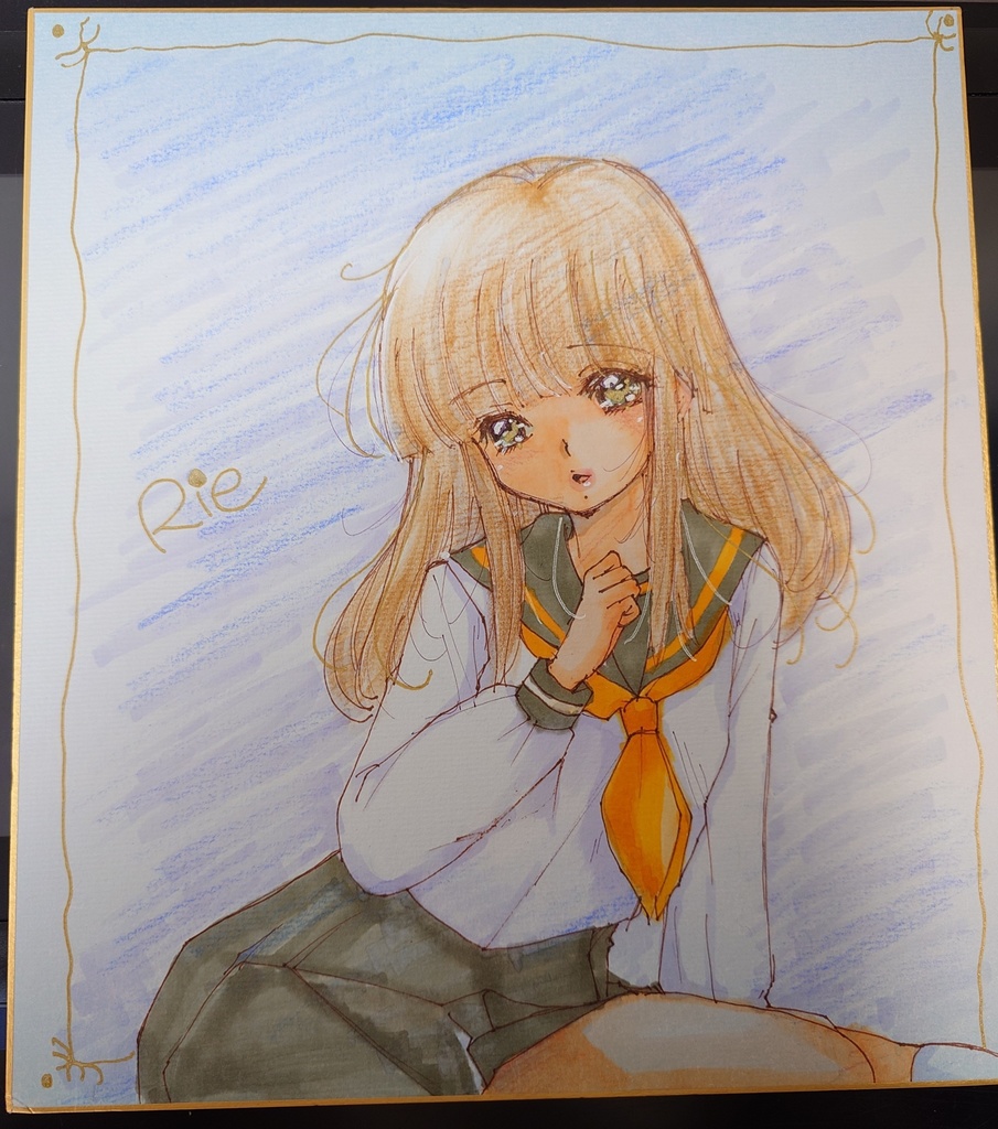 くりいむレモン　エスカレーション　小松崎リエ　色紙大