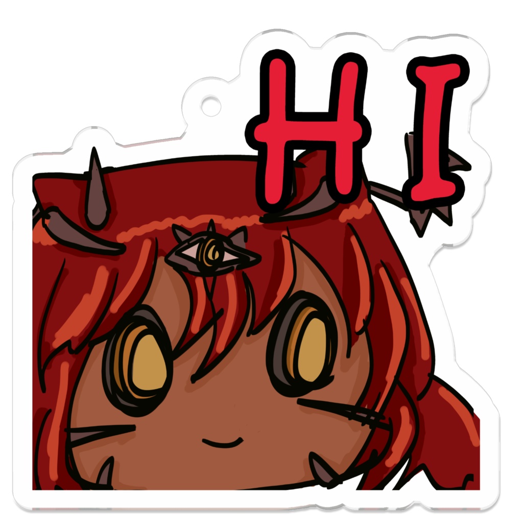 きょーりゅーTwitchスタンプアクキーHI
