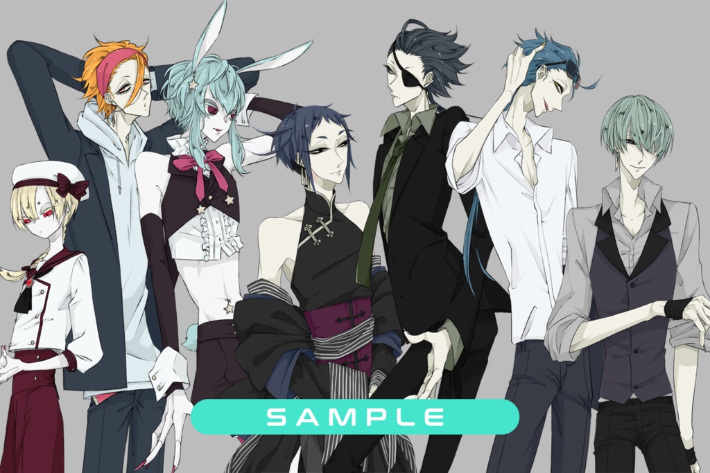 男性立ち絵詰め合わせ3