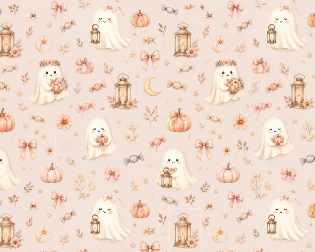 大人かわいいHalloween Digital Paper|3 Design Set