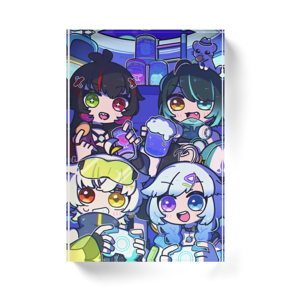 【1周年記念グッズ】アクリルブロック【めいとうぇ~ぶ】