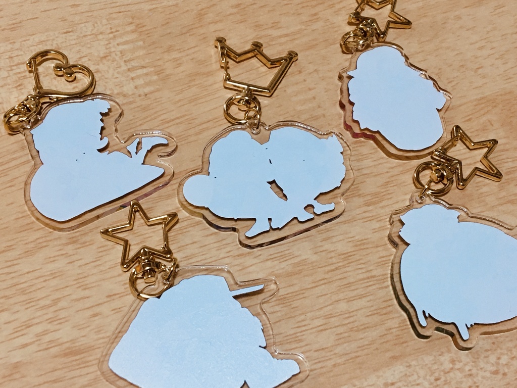 マイイカタコ アクリルキーホルダー