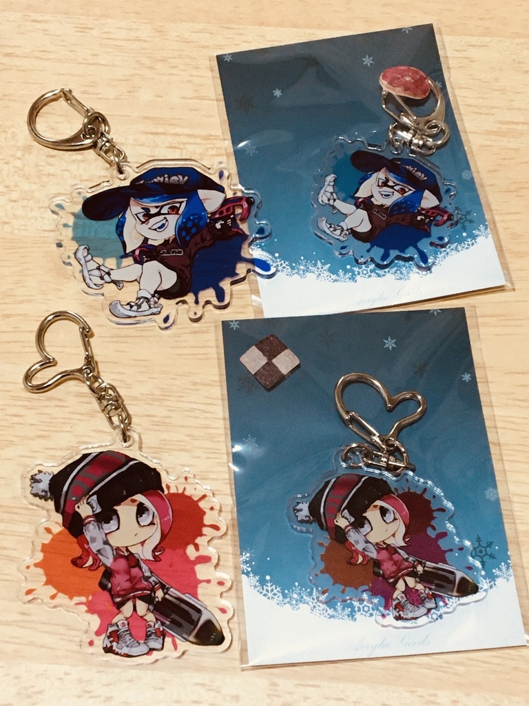 イカ・タコ アクキー