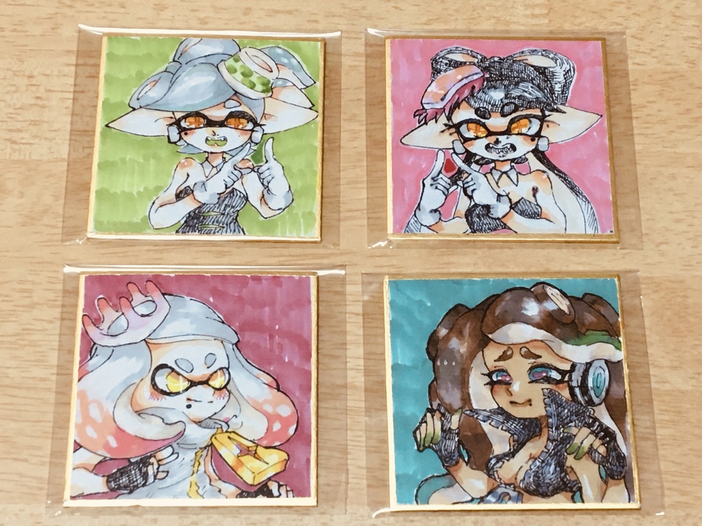 ミニ色紙