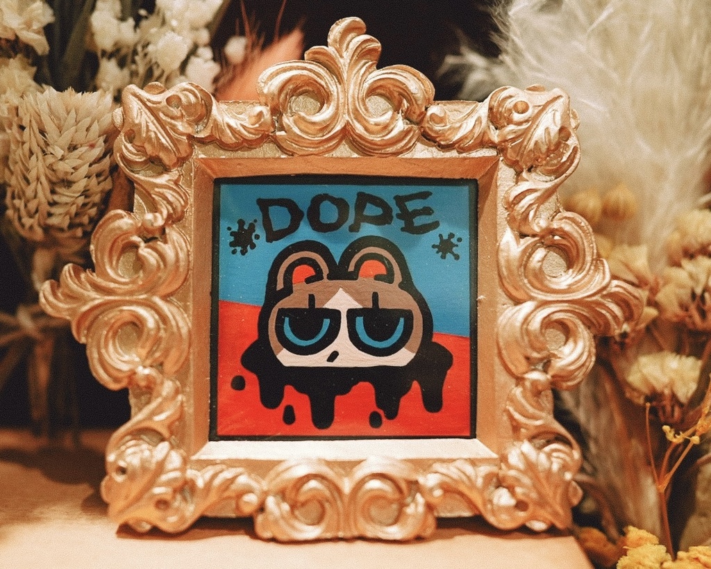 ミニ原画 “ DOPE ”