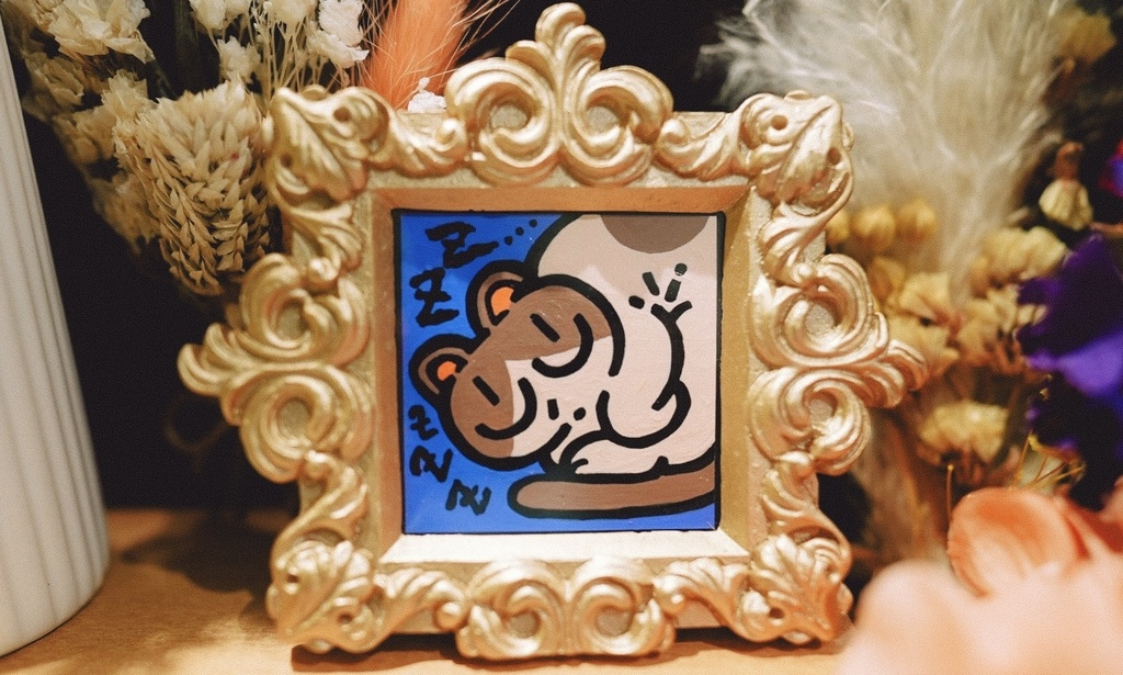 ミニ原画 “ ZZZ… ”  