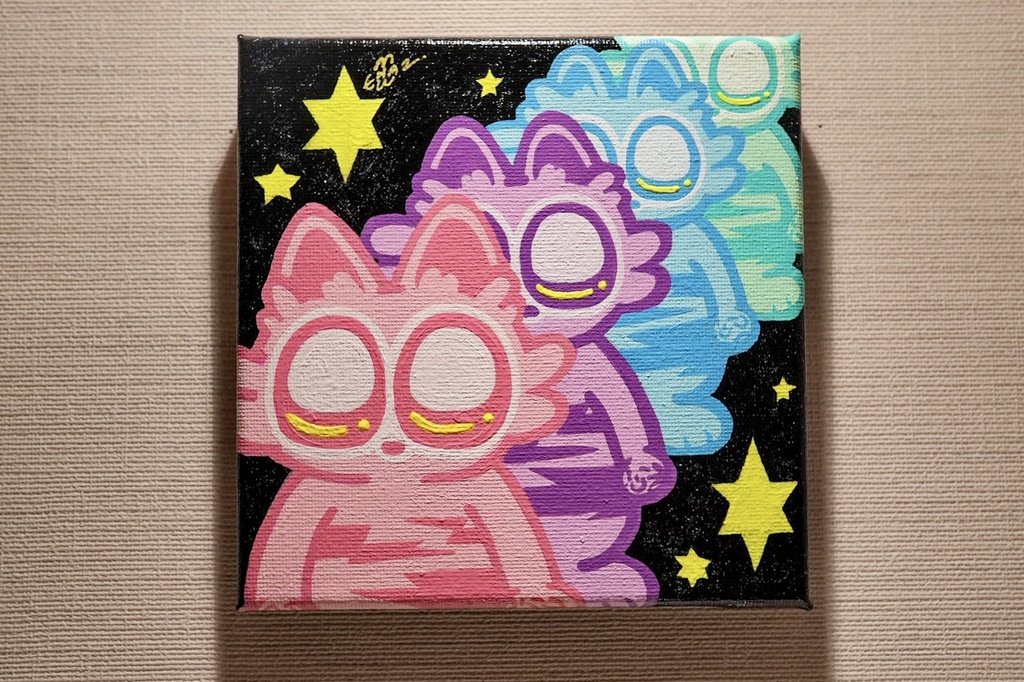 キャンバス原画  “ Superstar ”