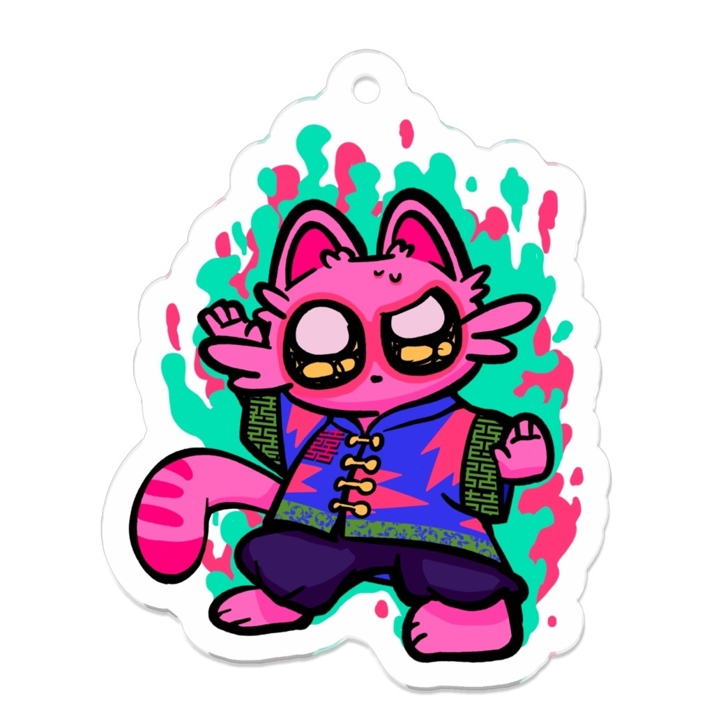 カンフーラビちゃんアクキー