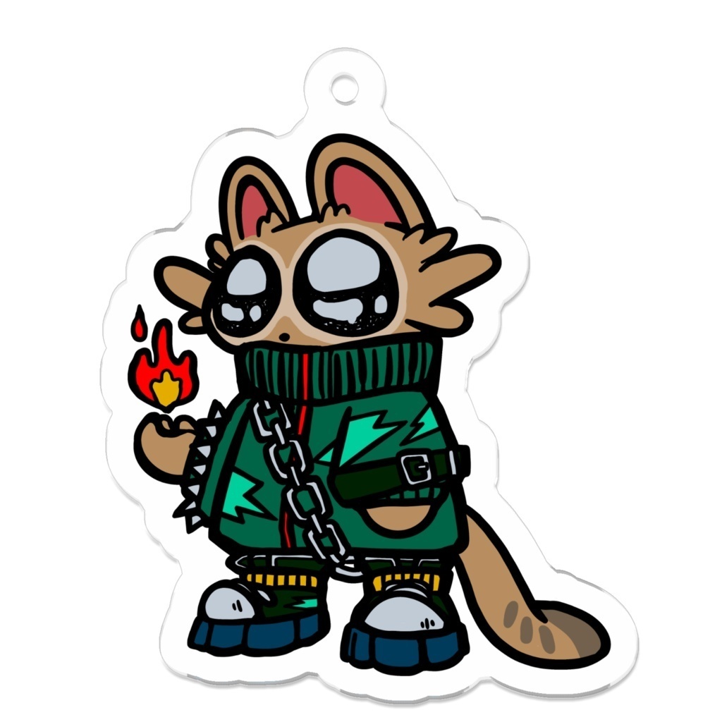 パンクラビちゃんアクキー