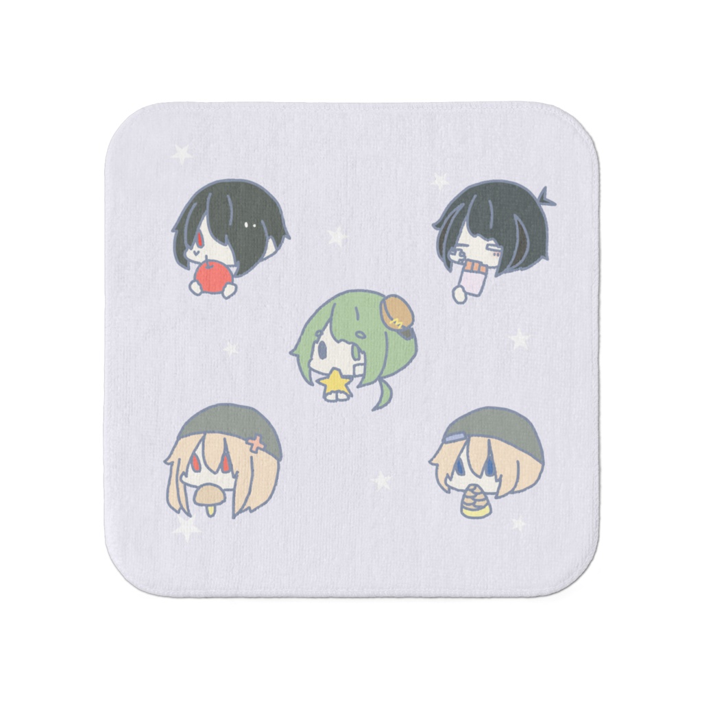 メヂカラもきゅもきゅタオル(クロ側)