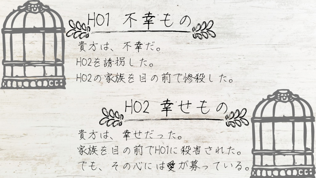 【CoCシナリオ】幸福へ攫って SPLL:E199341