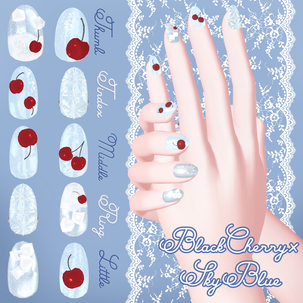 【無料あり】🍋FruitSodaNails🍹【13アバター対応】
