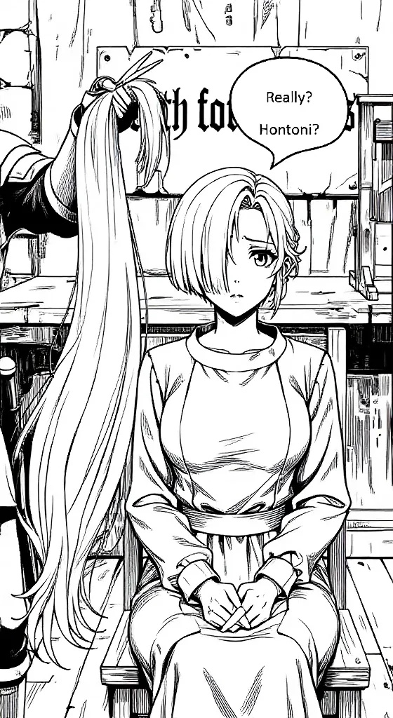 「Tressord」オリジナルシリーズ：アンチマジックライオット（青髪メイジ） / "Tressord" Original Series: Anti Magic Riot (Mage Blue hair)  