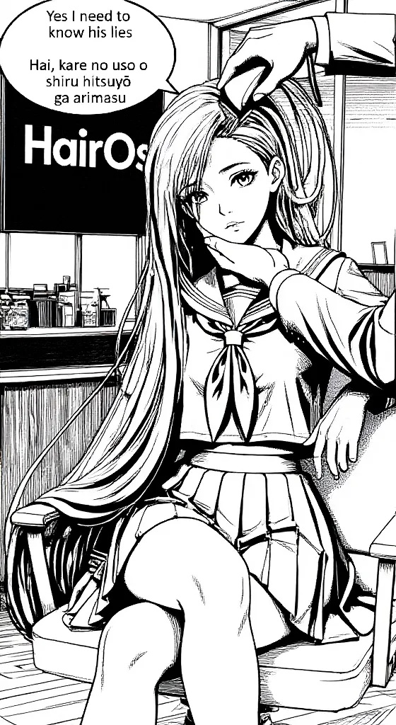 BOOTH EXCLUSIVE! 「HairOS」 Ch. 01 高校生 (Special) 剃髪+散髪+断髪+剃髪+長髪+短髪