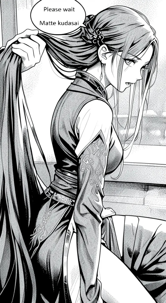 「Tressord」 Ch. 08 (Eastern Kingdom) 剃髪+散髪+断髪+剃髪+長髪+短髪