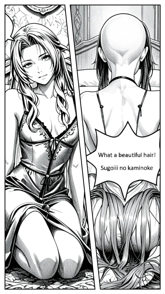SPECIAL マンガ: Liquid Bullet Series (Manifestation of Lifestream) 剃髪+散髪+断髪+剃髪+長髪+短髪 散髪フェチ ヘアフェチ