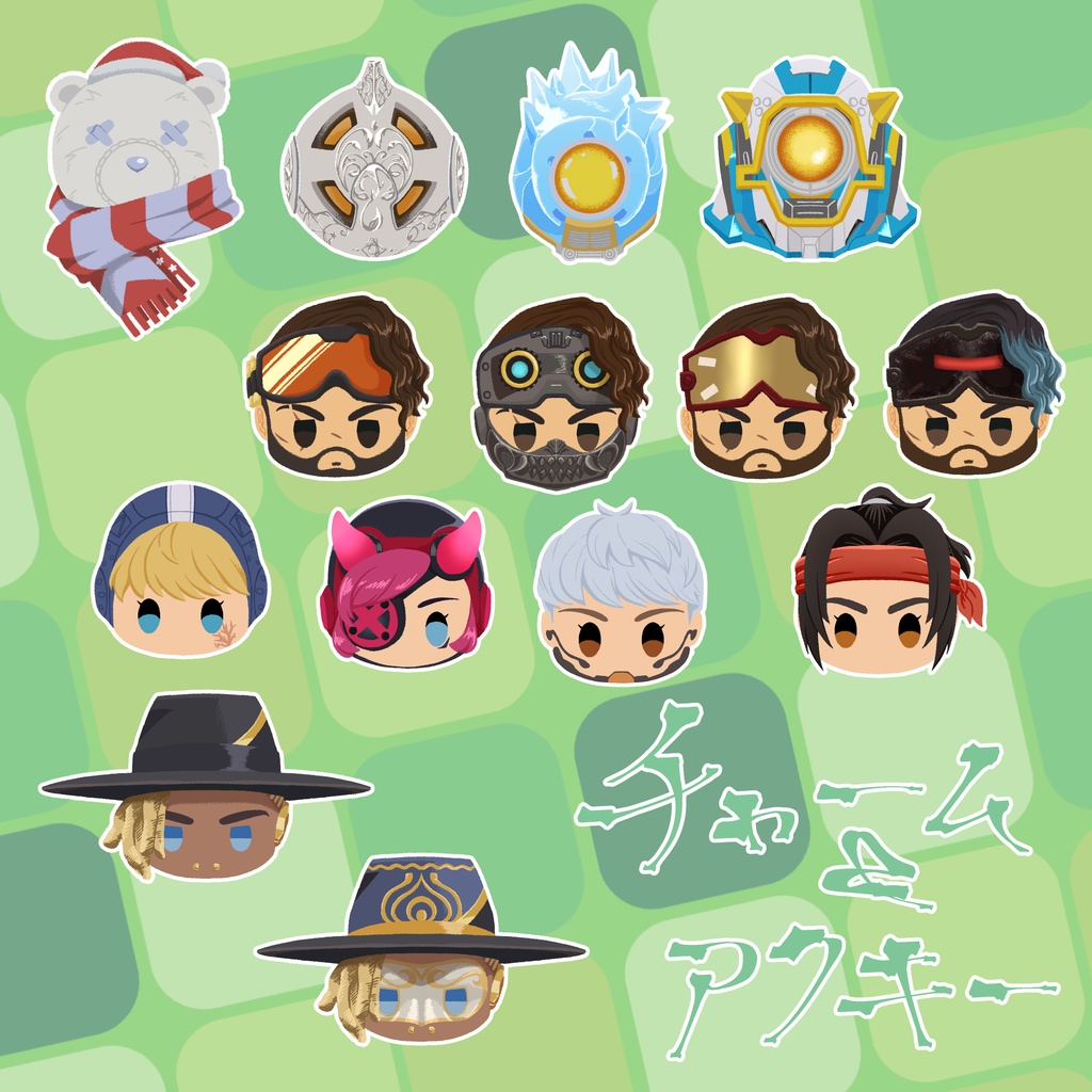 連結チャーム＆アクキー