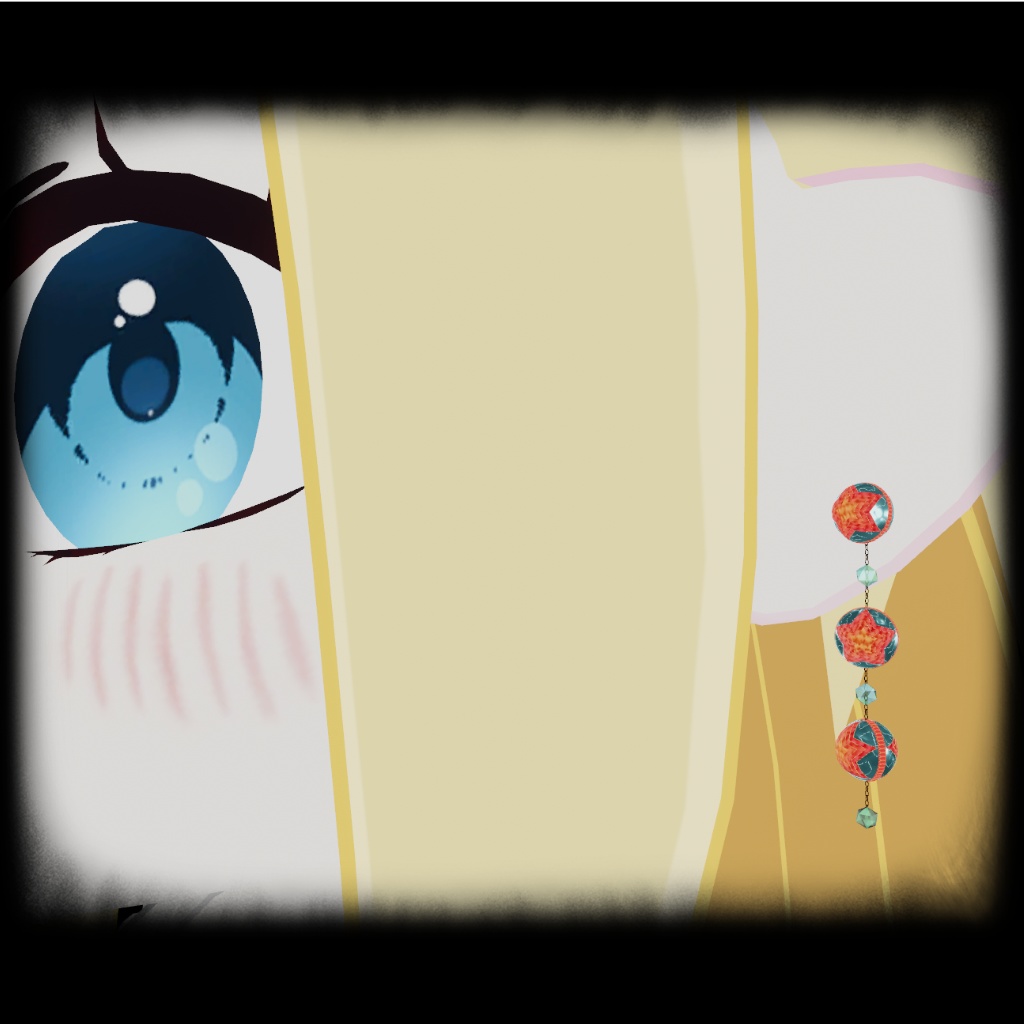 【全アバター対応】手毬ピアス