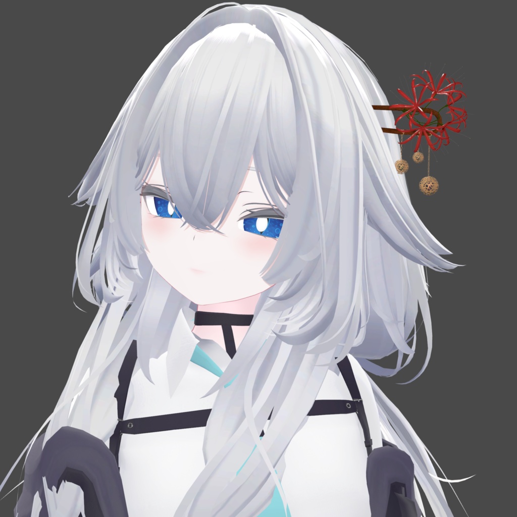 【全アバター対応】彼岸花かんざし