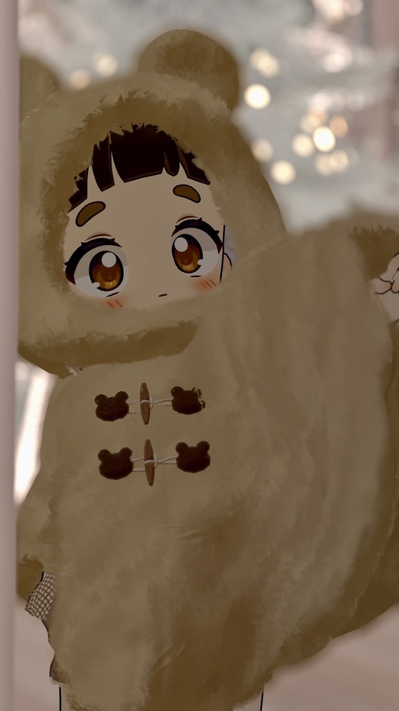 【MA対応】くまさんポンチョ