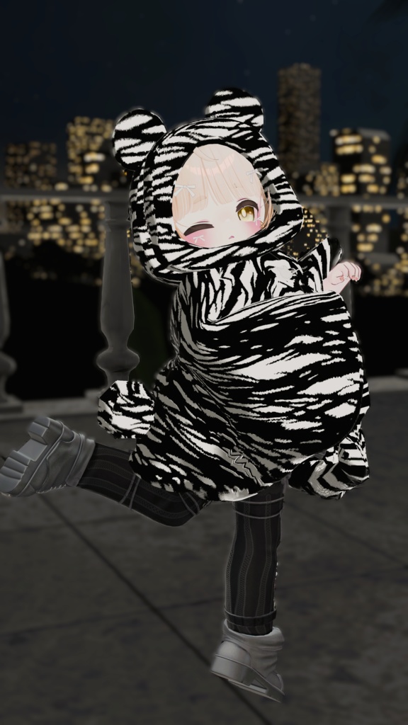 【MA対応】くまさんポンチョ