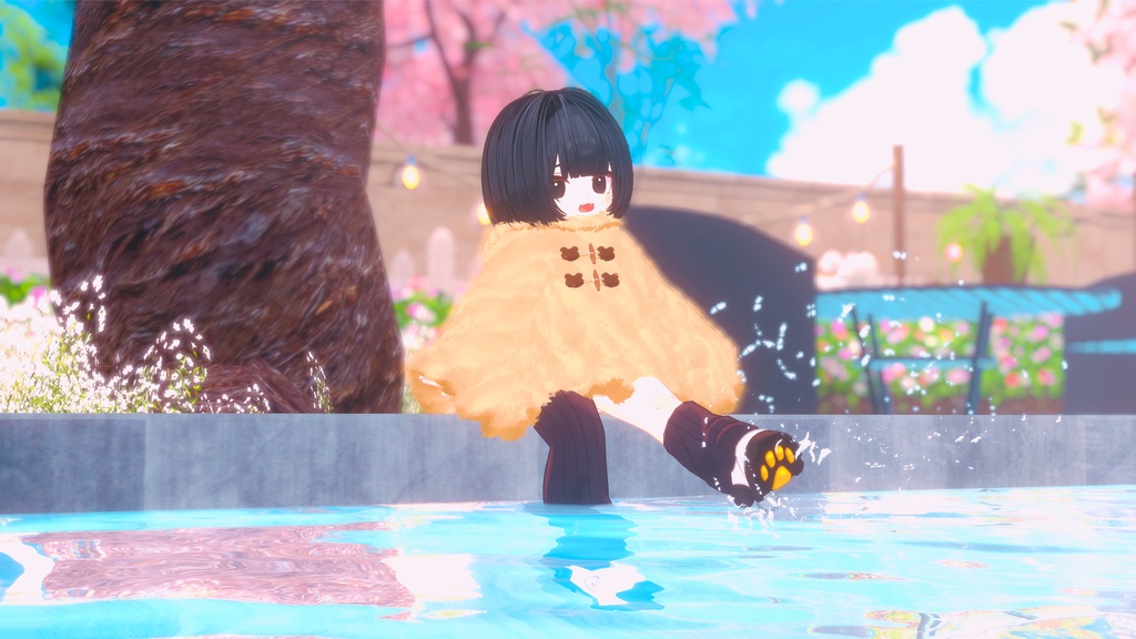 【MA対応】くまさんポンチョ