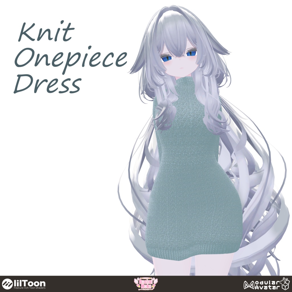【MA対応】ニットワンピース+