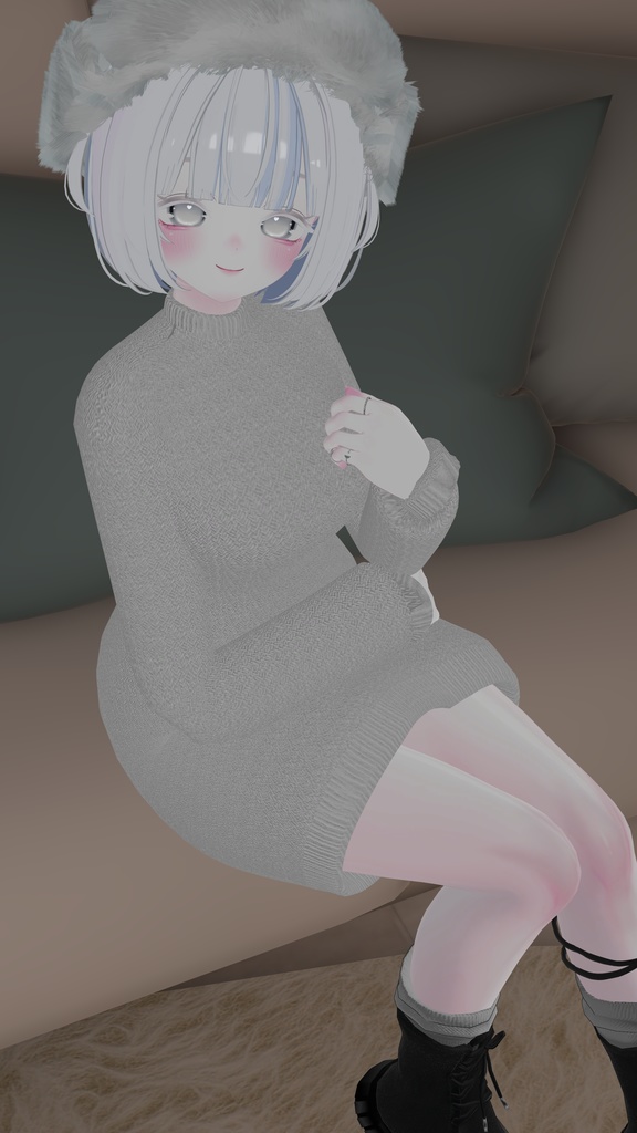 【MA対応】ニットワンピース+