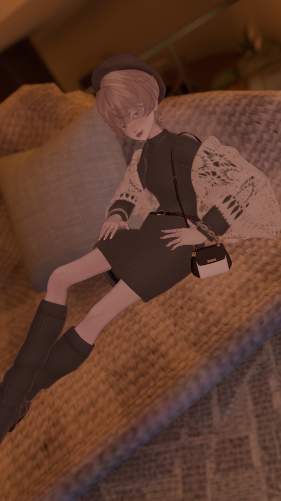 【MA対応】ニットワンピース+