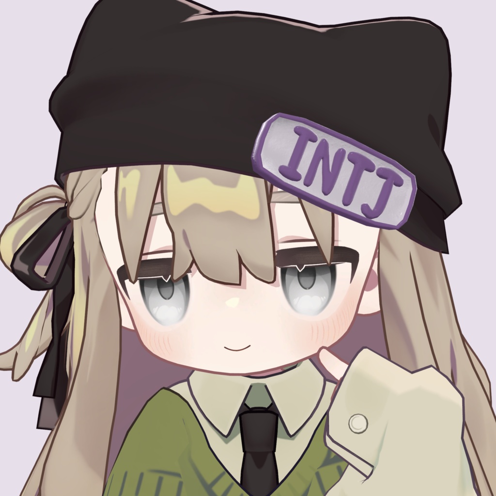 【全アバター対応】MBTIプレートアクセサリー