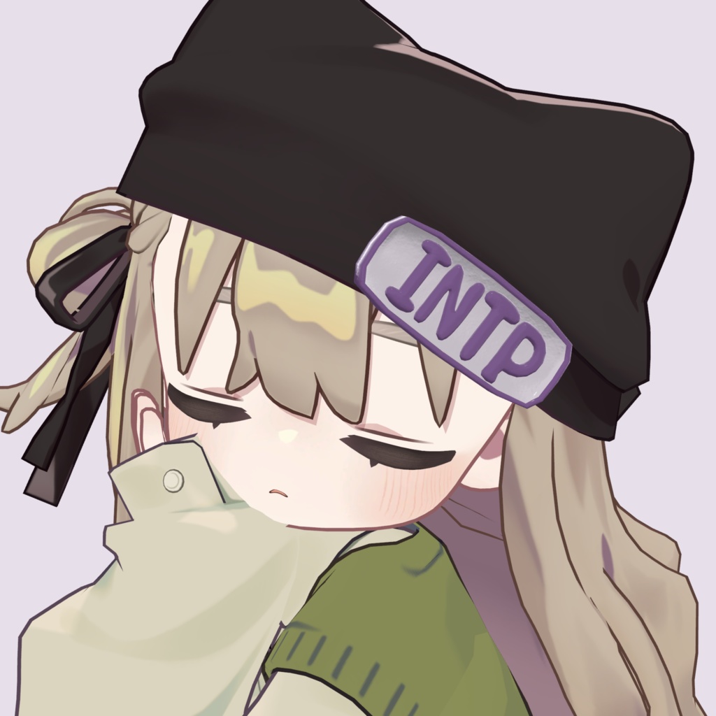 【全アバター対応】MBTIプレートアクセサリー