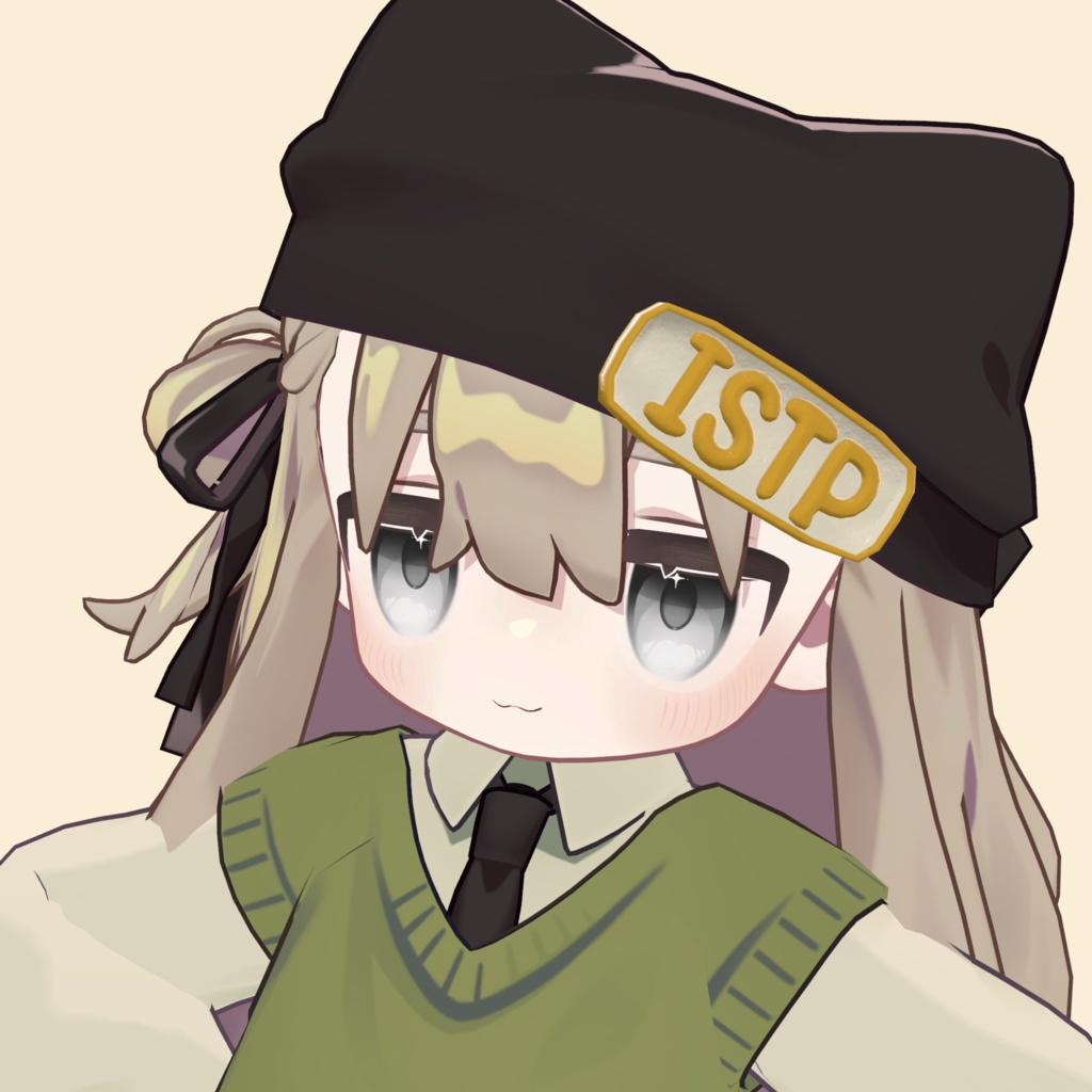 【全アバター対応】MBTIプレートアクセサリー