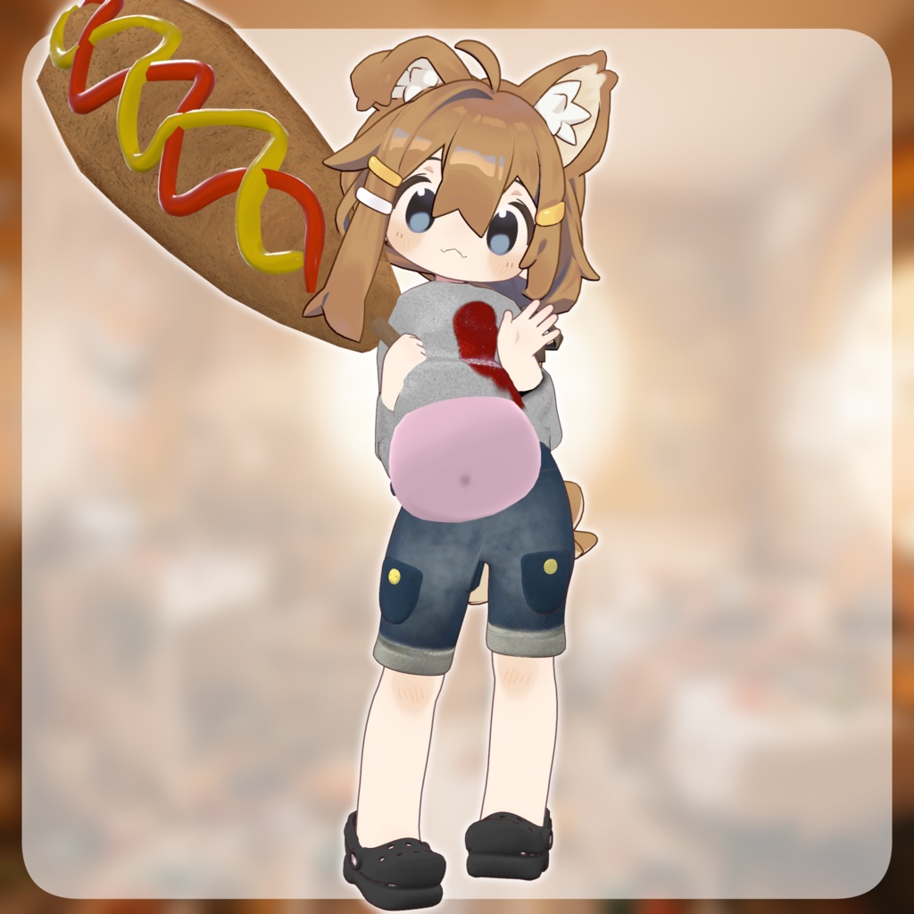 2月早期購入特典あり【まめふれんず・えも研素体・みみのこ対応】まんぷくゆるうぇあ