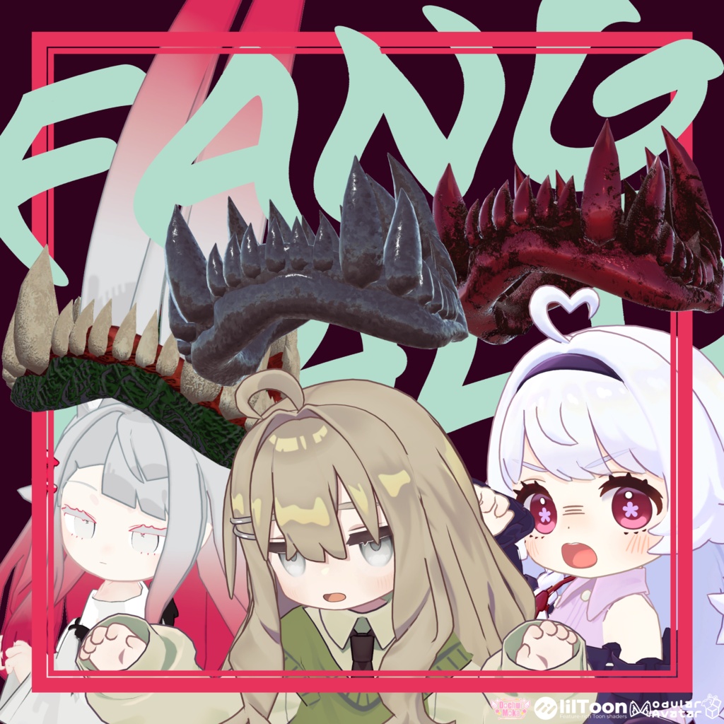 【全アバター対応】ファングヘイロー