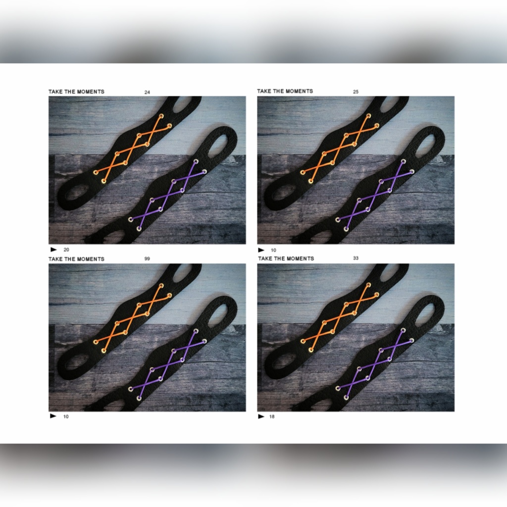 Halloween MASK ( Orange/Purple set )