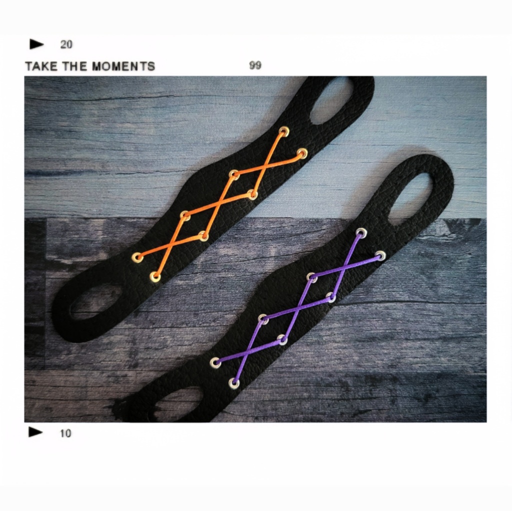 Halloween MASK ( Orange/Purple set )
