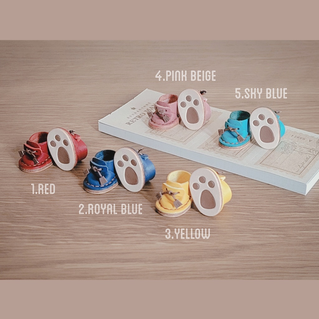 Tassel Boots ( Natural )