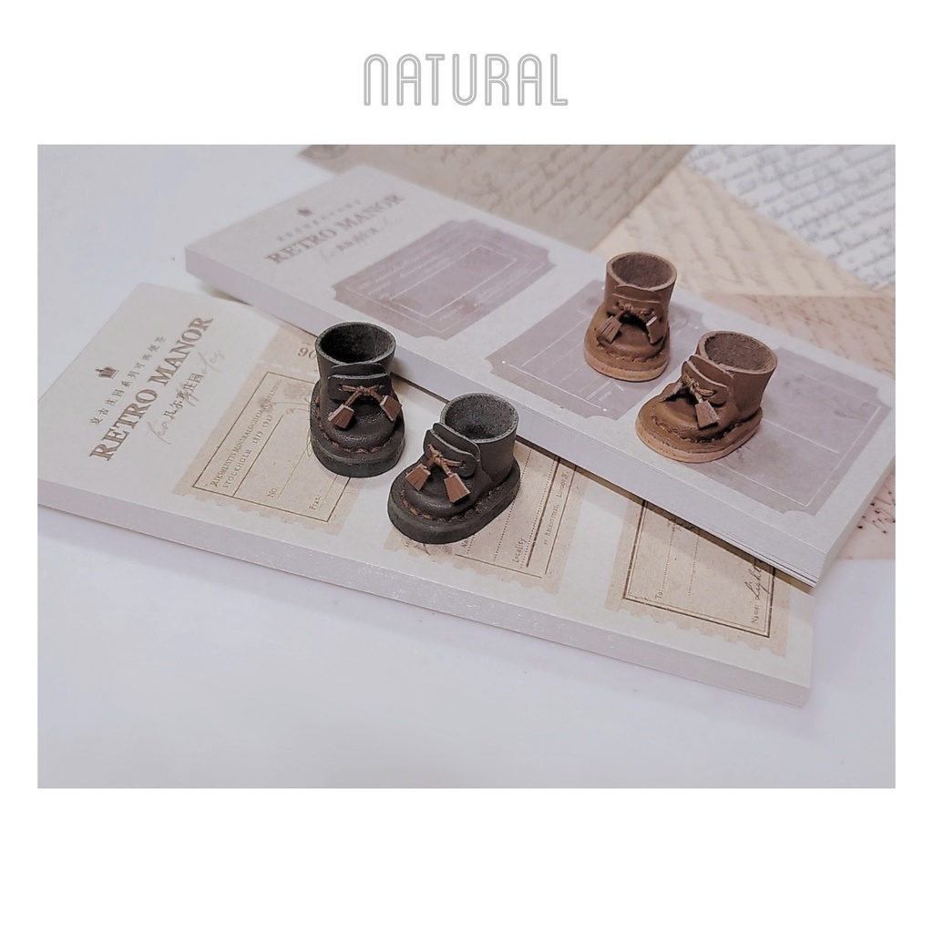 Tassel Boots (Natural)