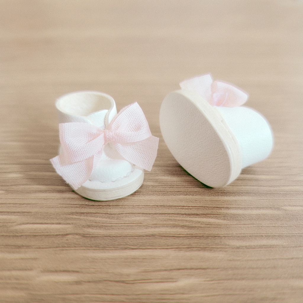 桜色 Ribbon Boots