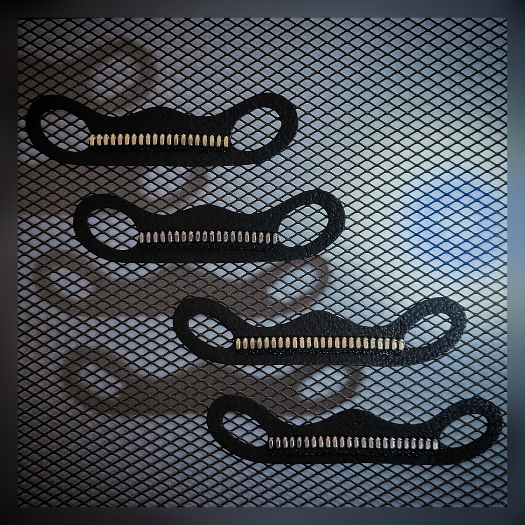 Zipper Mask ( Gold＋Silver Set )